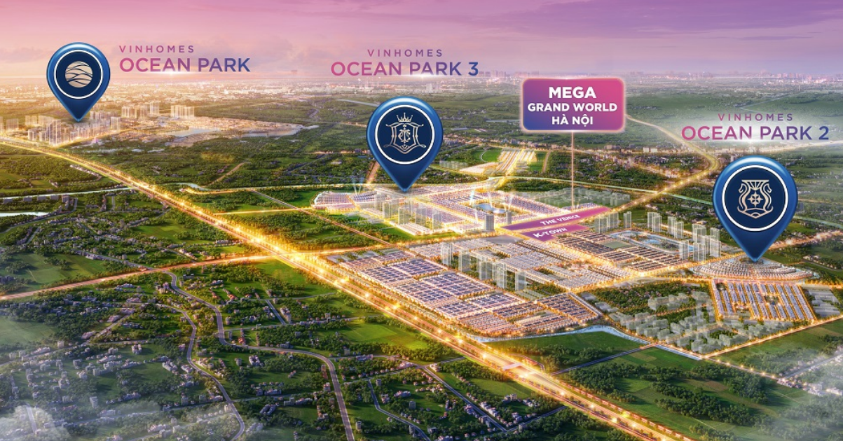 Mega Grand World Hà Nội – Điểm đến vui chơi, giải trí, đa trải nghiệm